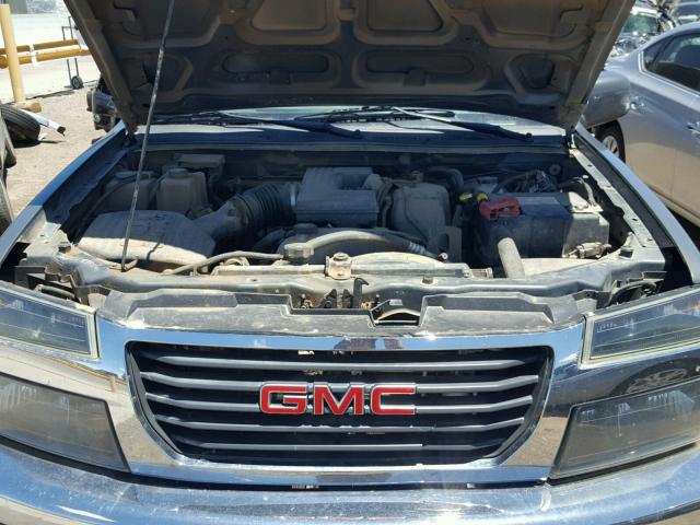 1GTH6MFE0C8145668 - 2012 GMC CANYON SLE GRAY photo 7