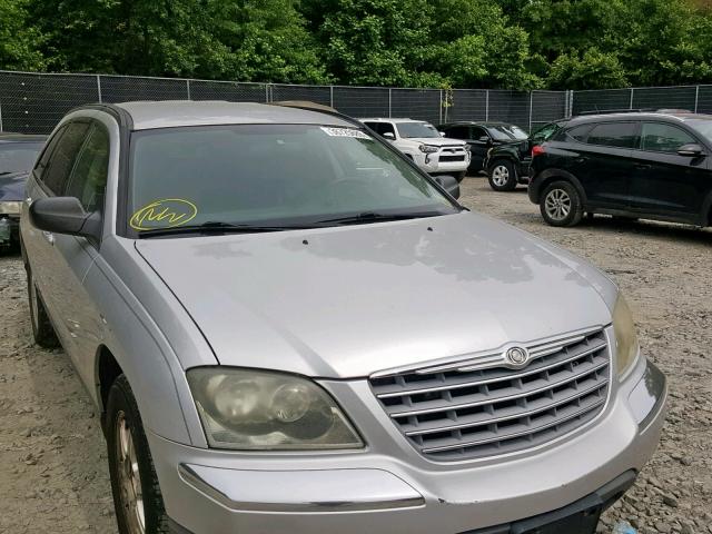 2C4GF68425R595115 - 2005 CHRYSLER PACIFICA T SILVER photo 9