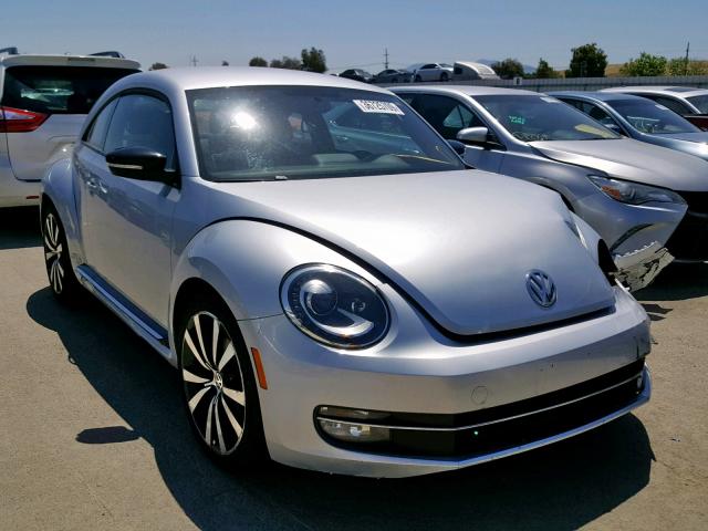 3VWVA7AT5CM645147 - 2012 VOLKSWAGEN BEETLE TUR SILVER photo 1