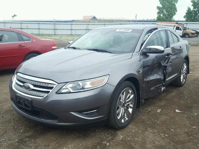 1FAHP2FW3CG142642 - 2012 FORD TAURUS LIM GRAY photo 2