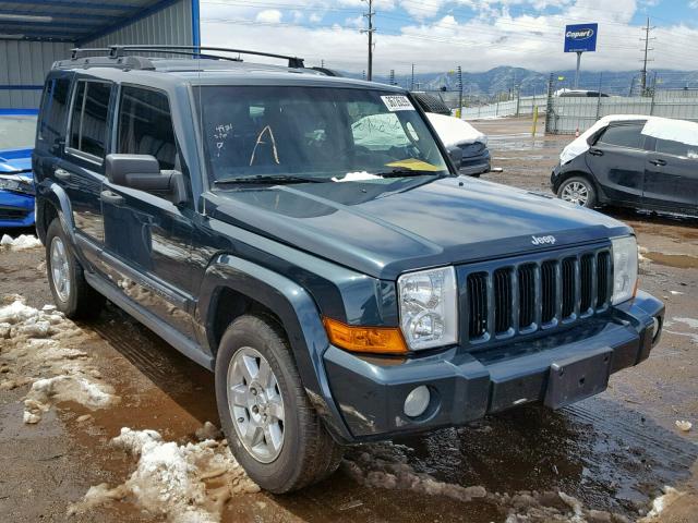 1J8HG48N06C123528 - 2006 JEEP COMMANDER 绿色 照片 1