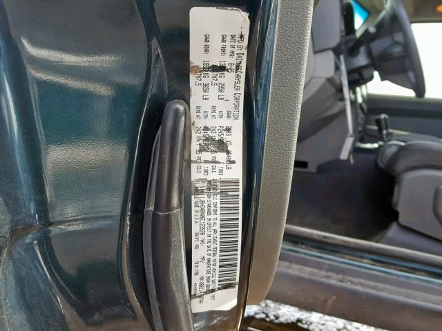 1J8HG48N06C123528 - 2006 JEEP COMMANDER 绿色 照片 10