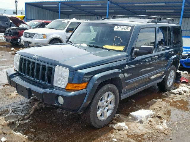 1J8HG48N06C123528 - 2006 JEEP COMMANDER 绿色 照片 2