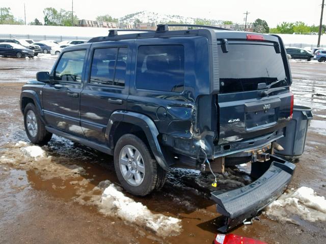 1J8HG48N06C123528 - 2006 JEEP COMMANDER 绿色 照片 3