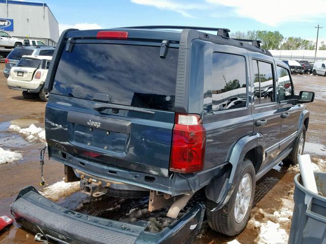 1J8HG48N06C123528 - 2006 JEEP COMMANDER 绿色 照片 4
