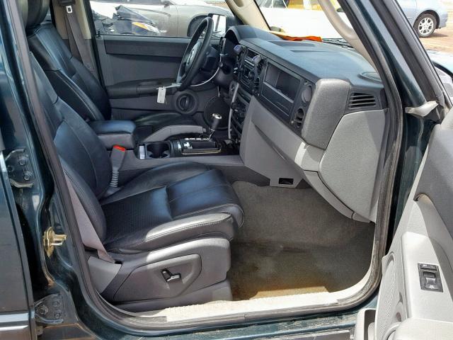 1J8HG48N06C123528 - 2006 JEEP COMMANDER 绿色 照片 5