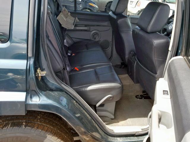 1J8HG48N06C123528 - 2006 JEEP COMMANDER 绿色 照片 6