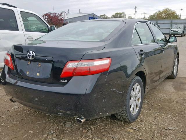 4T1BK46K17U046910 - 2007 TOYOTA CAMRY NEW BLACK photo 4