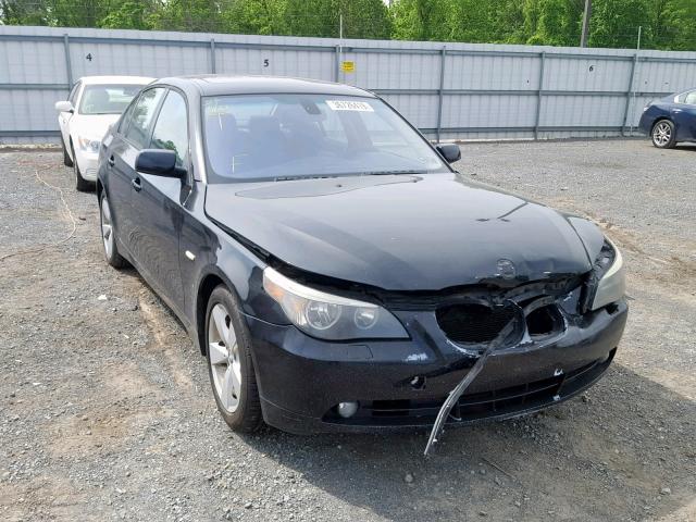 WBANF33537CS40307 - 2007 BMW 525 XI BLACK photo 1