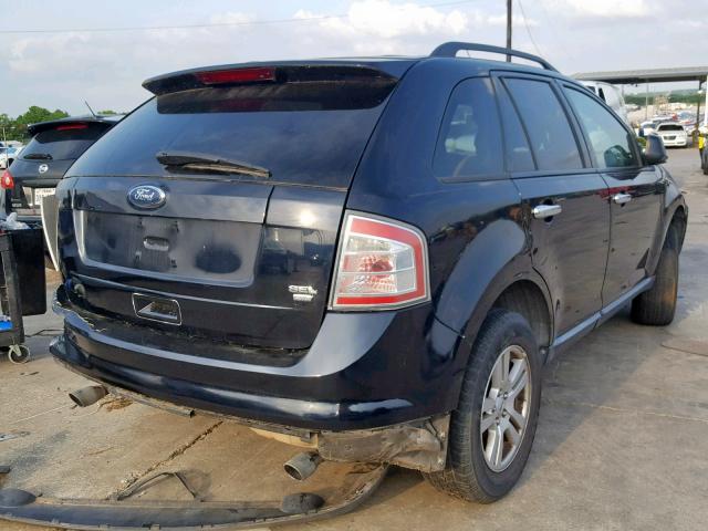 2FMDK48C68BA29817 - 2008 FORD EDGE SEL BLUE photo 4