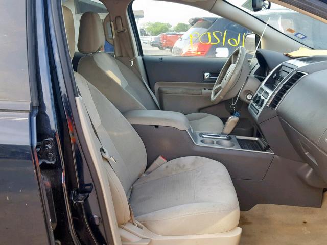 2FMDK48C68BA29817 - 2008 FORD EDGE SEL BLUE photo 5