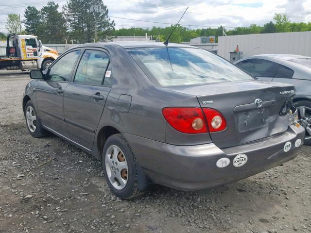 2T1BR32E58C934830 - 2008 TOYOTA COROLLA CE GRAY photo 3