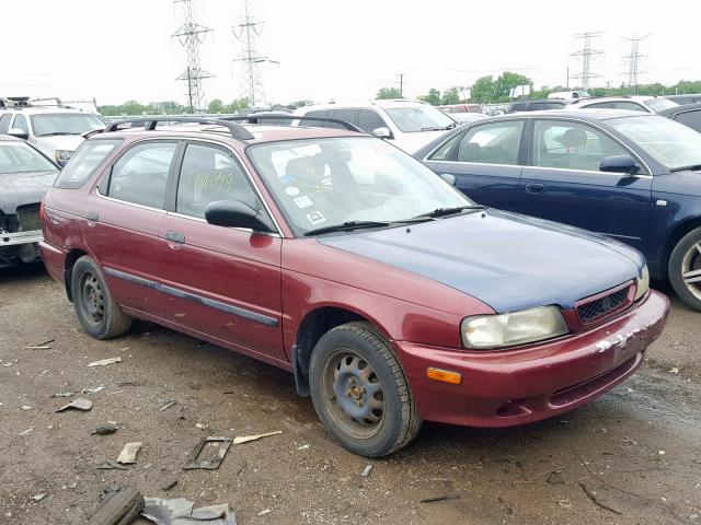 JS2GB31W4W5144293 - 1998 SUZUKI ESTEEM GL BURGUNDY photo 1