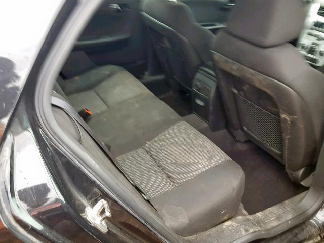 1G1ZC5E13BF382577 - 2011 CHEVROLET MALIBU 1LT BLACK photo 6