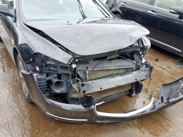 1G1ZC5E13BF382577 - 2011 CHEVROLET MALIBU 1LT BLACK photo 9