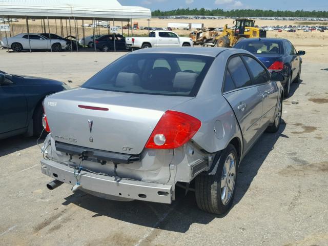 1G2ZH57NX84110660 - 2008 PONTIAC G6 GT SILVER photo 4