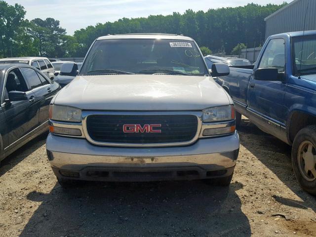 3GKFK16TX1G236667 - 2001 GMC YUKON XL K WHITE photo 9