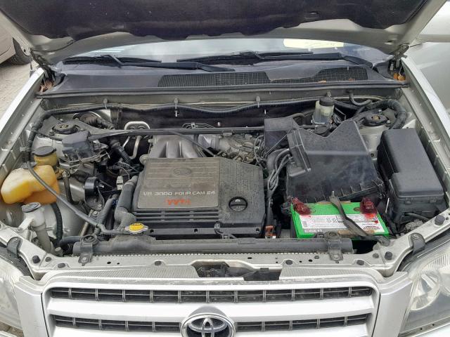 JTEGF21A030090377 - 2003 TOYOTA HIGHLANDER SILVER photo 7