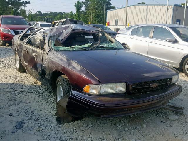 1G1BL52P2SR157253 - 1995 CHEVROLET CAPRICE / BURGUNDY photo 1