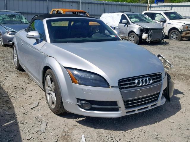 TRUMF38J181042672 - 2008 AUDI TT 2.0T SILVER photo 1