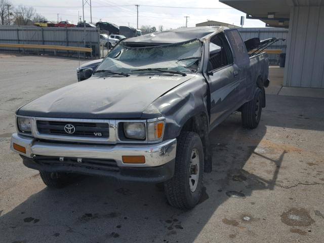 JT4VN13D0N5087663 - 1992 TOYOTA PICKUP 1/2 GRAY photo 2