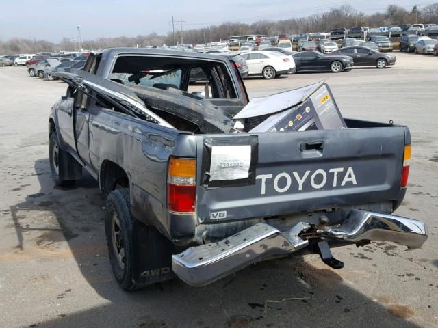 JT4VN13D0N5087663 - 1992 TOYOTA PICKUP 1/2 GRAY photo 3