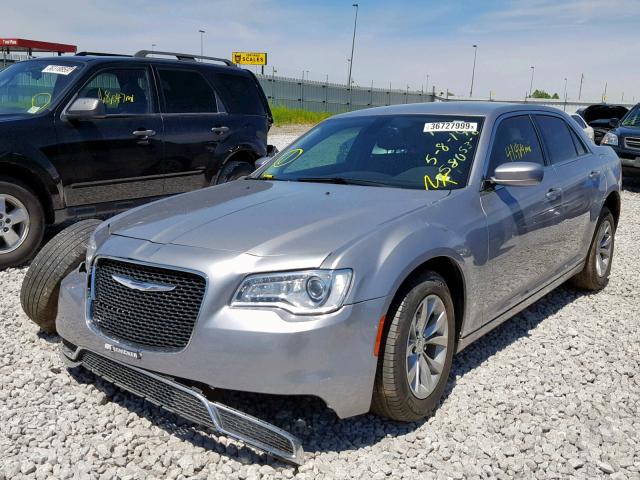 2C3CCAAG4FH780583 - 2015 CHRYSLER 300 LIMITE SILVER photo 2