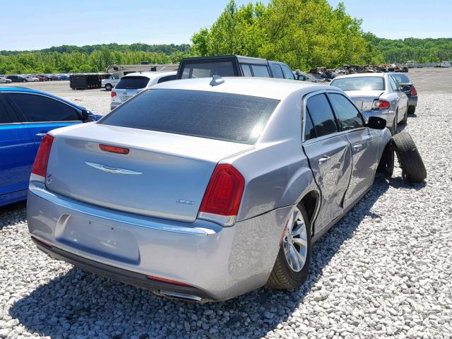 2C3CCAAG4FH780583 - 2015 CHRYSLER 300 LIMITE SILVER photo 4