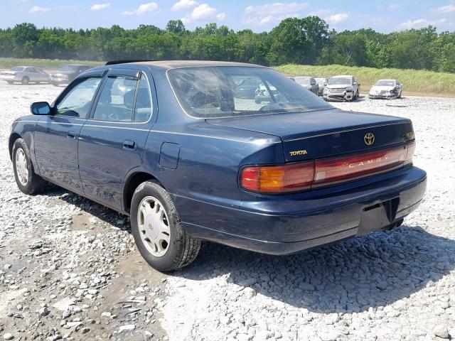 4T1VK13E5NU024111 - 1992 TOYOTA CAMRY XLE BLUE photo 3