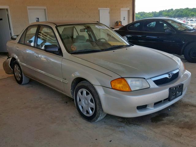 JM1BJ2227Y0226886 - 2000 MAZDA PROTEGE DX TAN photo 1