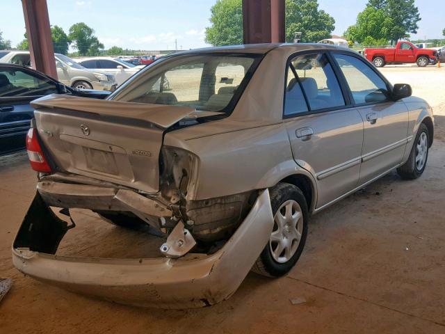 JM1BJ2227Y0226886 - 2000 MAZDA PROTEGE DX TAN photo 4