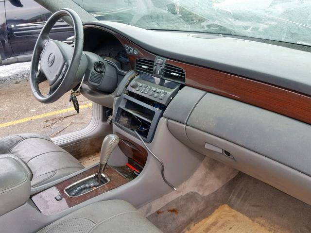 1G6KF54932U151720 - 2002 CADILLAC DEVILLE DT SILVER photo 10