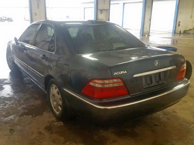 JH4KA96654C008135 - 2004 ACURA 3.5RL BLUE photo 3