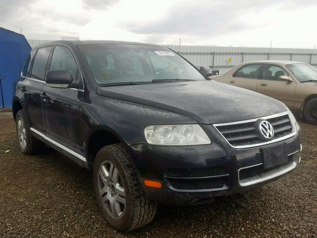 WVGCM77LX4D064843 - 2004 VOLKSWAGEN TOUAREG 4. BLACK photo 1