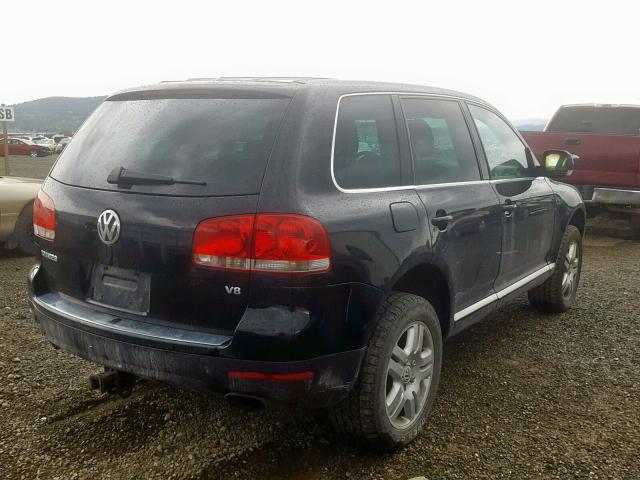 WVGCM77LX4D064843 - 2004 VOLKSWAGEN TOUAREG 4. BLACK photo 4