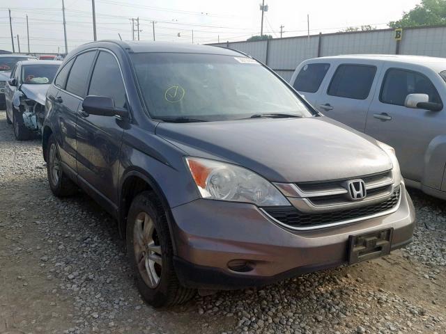 5J6RE3H78BL059336 - 2011 HONDA CR-V EXL GRAY photo 1