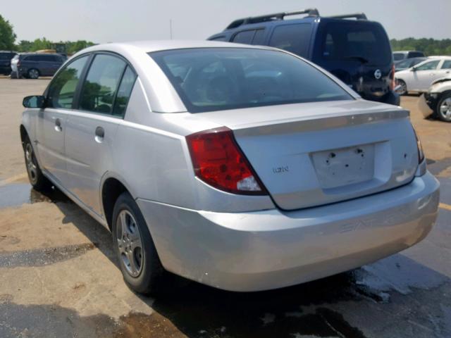 1G8AG52F34Z165826 - 2004 SATURN ION LEVEL SILVER photo 3