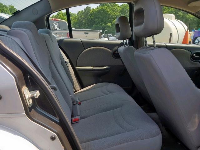 1G8AG52F34Z165826 - 2004 SATURN ION LEVEL SILVER photo 6