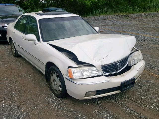 JH4KA966X4C002282 - 2004 ACURA 3.5RL WHITE photo 1