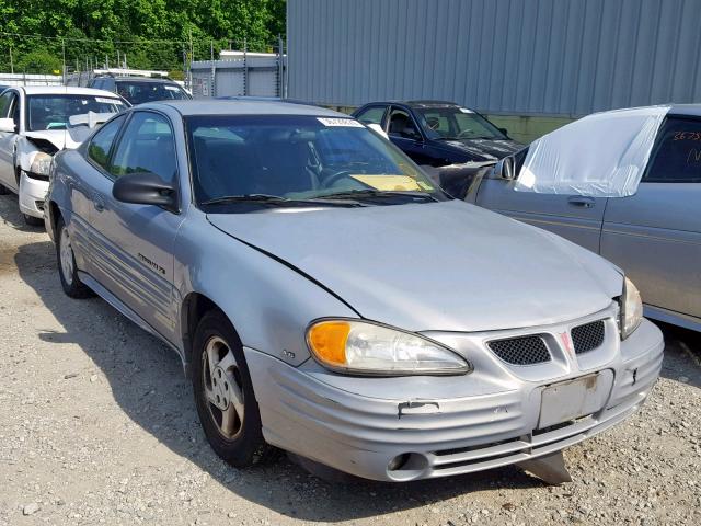 1G2NF12E0YM720880 - 2000 PONTIAC GRAND AM S SILVER photo 1