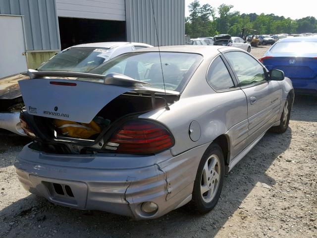 1G2NF12E0YM720880 - 2000 PONTIAC GRAND AM S SILVER photo 4