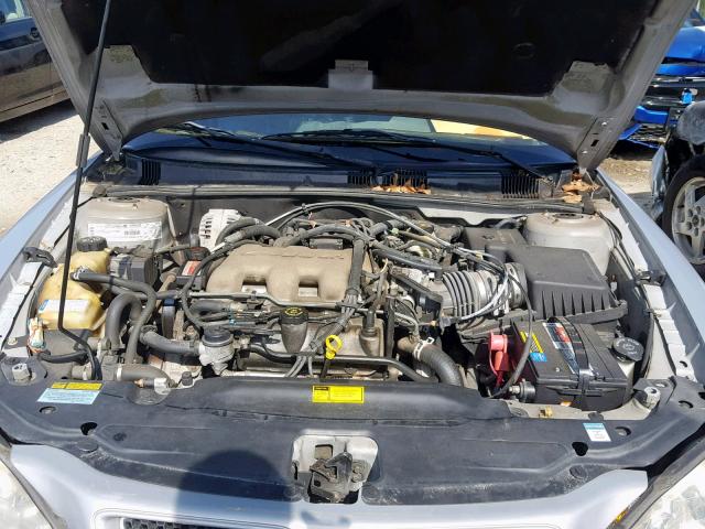 1G2NF12E0YM720880 - 2000 PONTIAC GRAND AM S SILVER photo 7