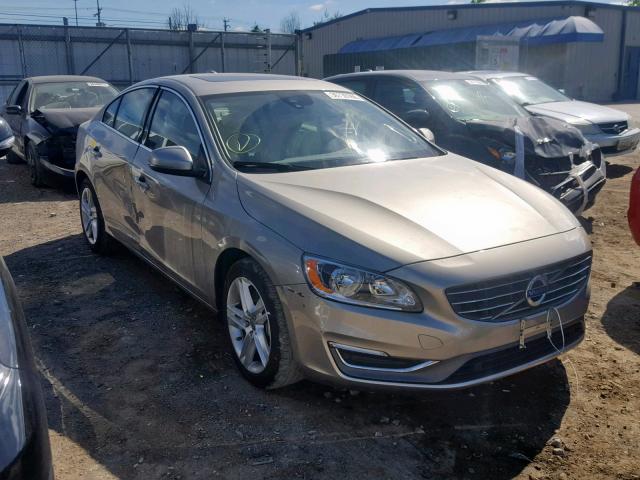 YV1612FS4E2296397 - 2014 VOLVO S60 T5 TAN photo 1