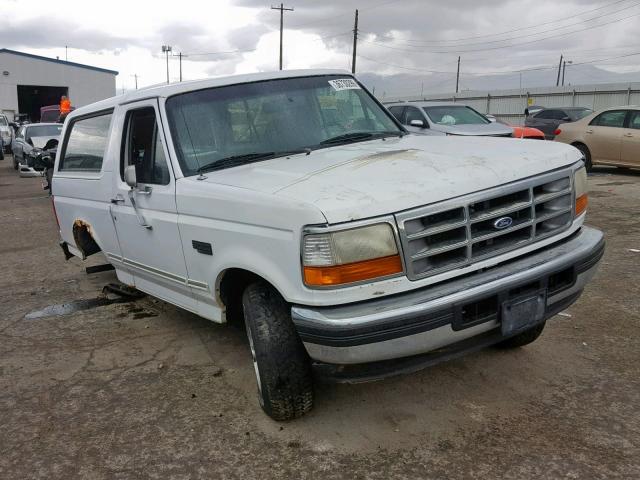 1FMEU15H0TLB63230 - 1996 FORD BRONCO U10 WHITE photo 1