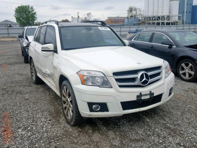 WDCGG5GB5CF827499 - 2012 MERCEDES-BENZ GLK350 WHITE photo 1