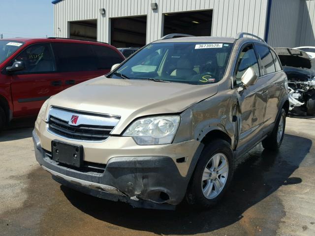 3GSCL33PX8S577660 - 2008 SATURN VUE XE GOLD photo 2