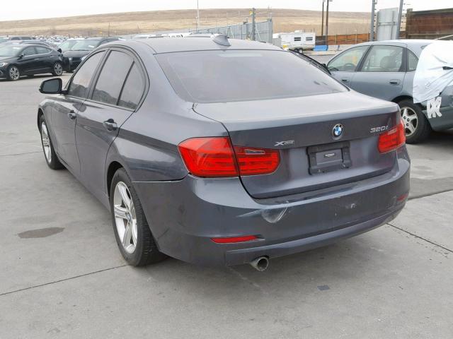 WBA3C3C59DF981667 - 2013 BMW 320 I CHARCOAL photo 3