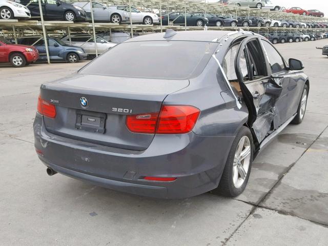 WBA3C3C59DF981667 - 2013 BMW 320 I CHARCOAL photo 4