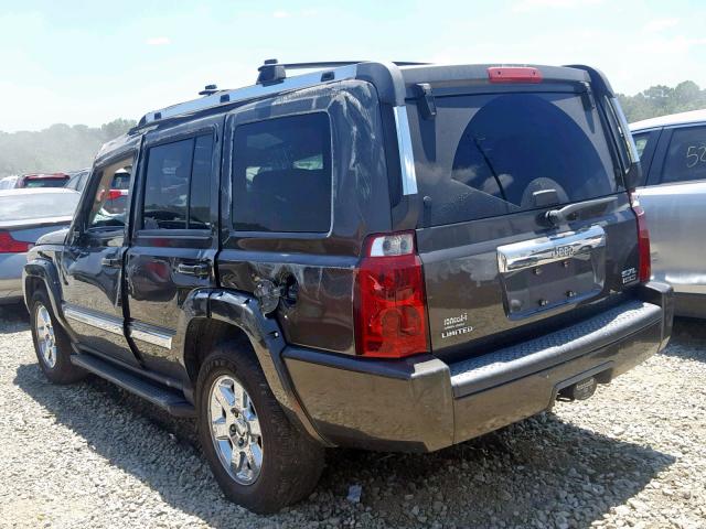 1J8HH58206C310826 - 2006 JEEP COMMANDER GRAY photo 3