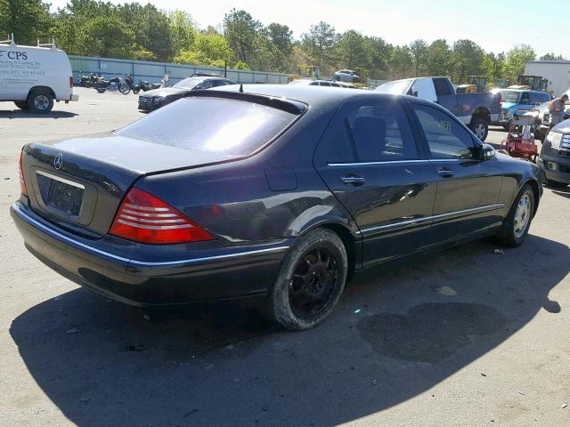 WDBNG84J14A429049 - 2004 MERCEDES-BENZ S 500 4MAT GRAY photo 4